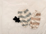 ［valubebe］Milk stripe jogger pants (baby & kids)