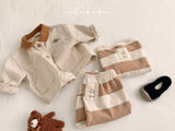 ［valubebe］Milk stripe jogger pants (baby & kids)