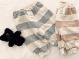 ［valubebe］Milk stripe jogger pants (baby & kids)