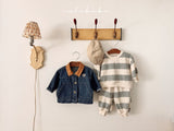 ［valubebe］Milk stripe jogger pants (baby & kids)