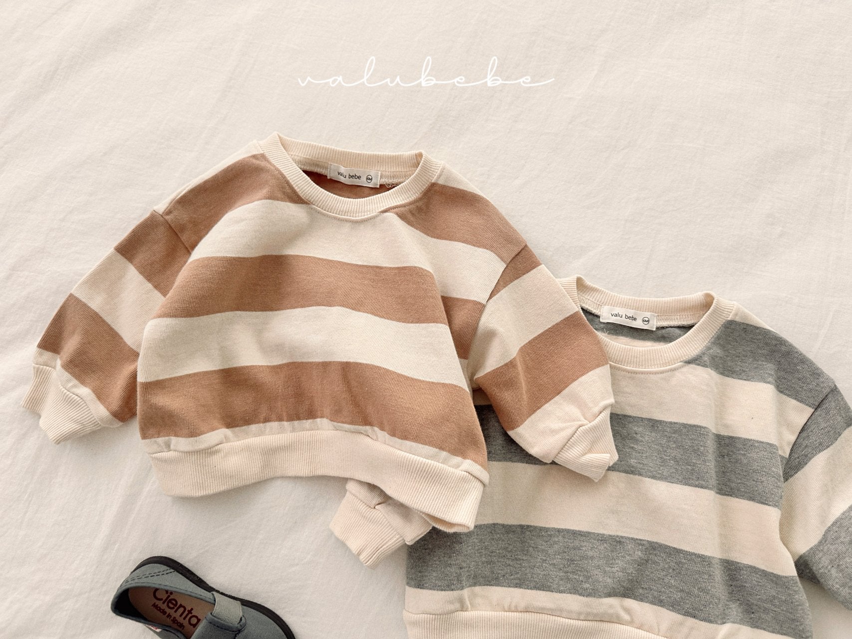 ［valubebe］Milk stripe mtm (baby & kids)