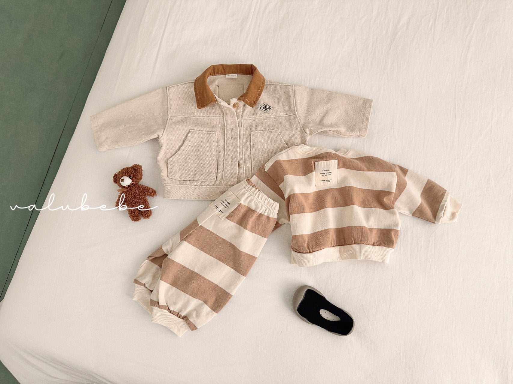 ［valubebe］Milk stripe mtm (baby & kids)
