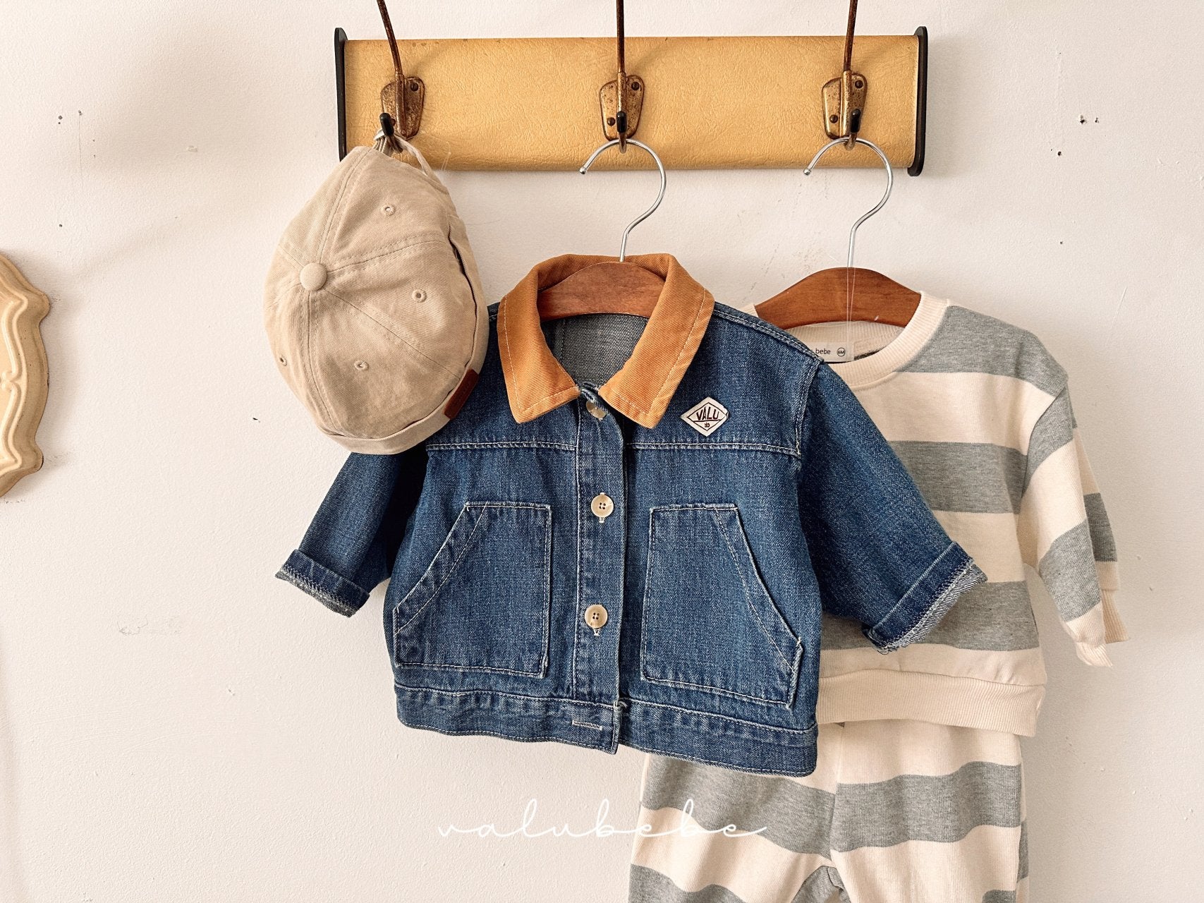 ［valubebe］Milk stripe mtm (baby & kids)