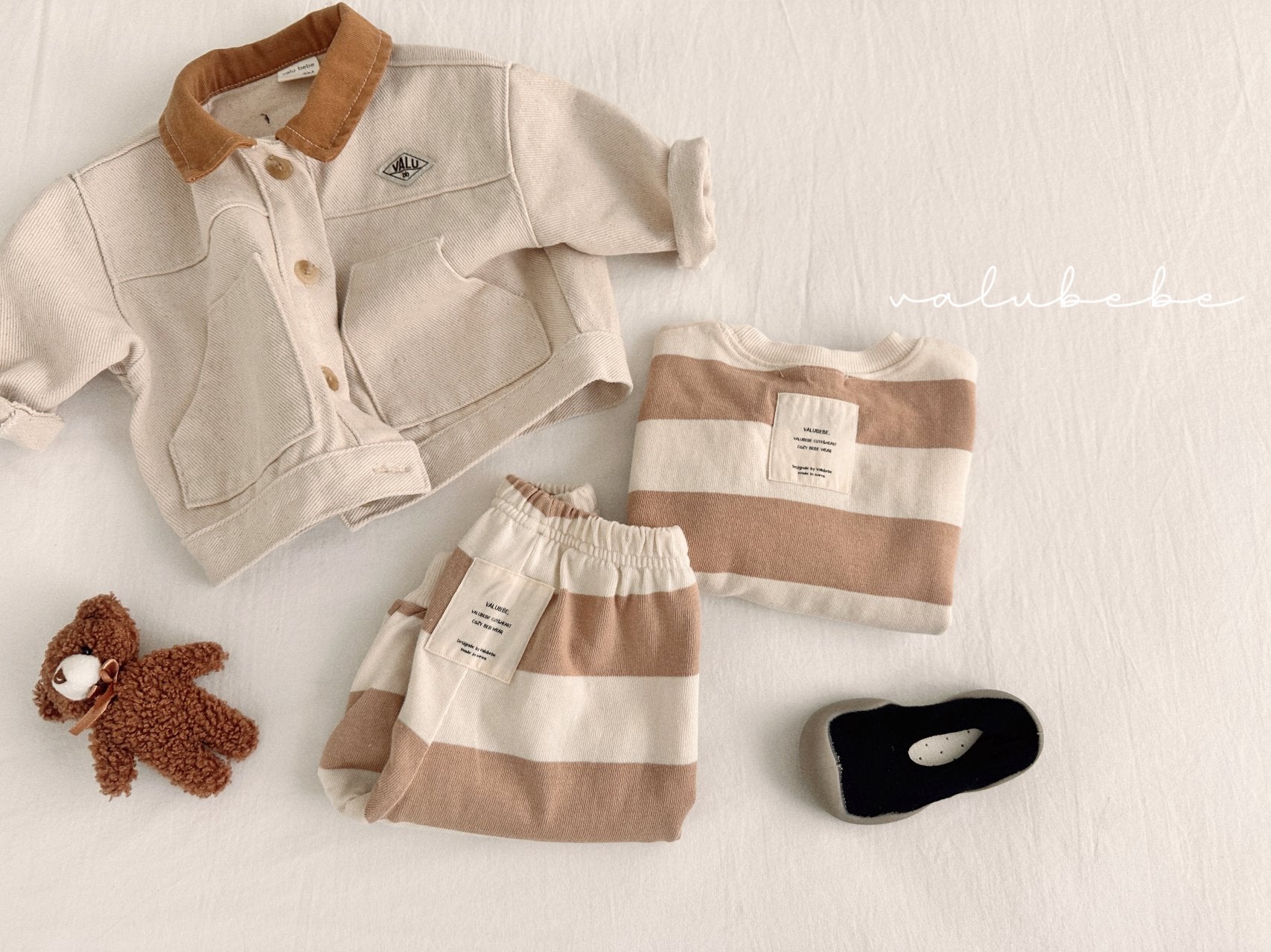 ［valubebe］Milk stripe mtm (baby & kids)
