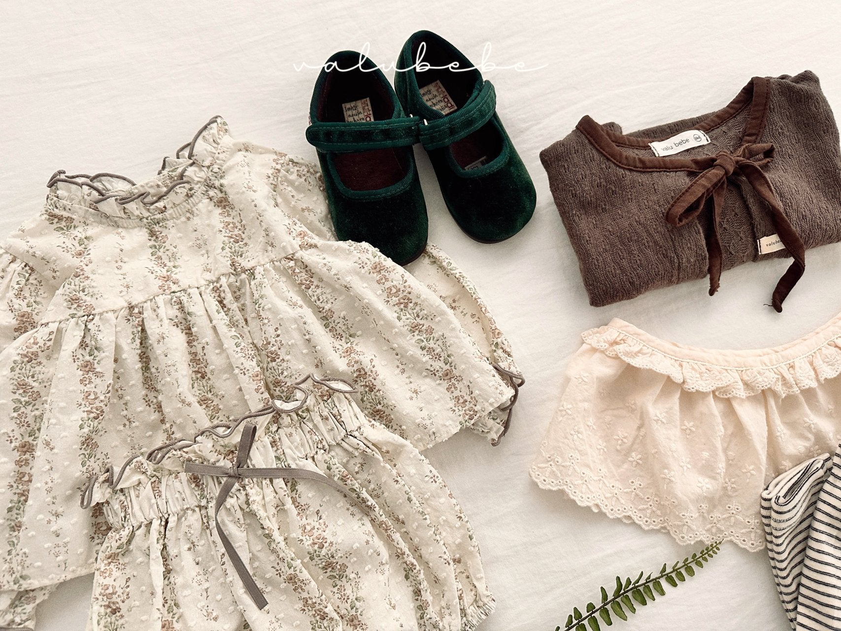 ［valubebe］Bello frill ribbon bloomer (baby)