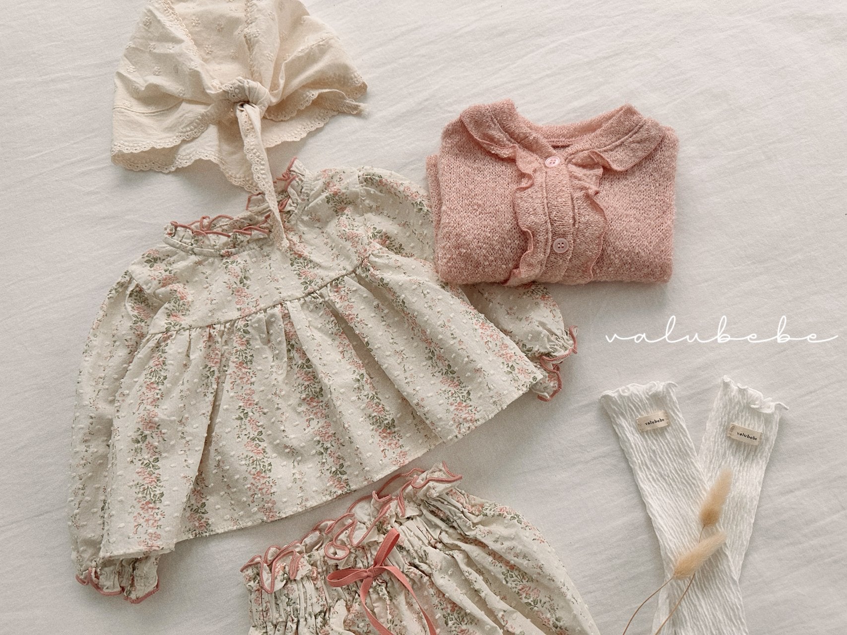 ［valubebe］Bello frill ribbon bloomer (baby)