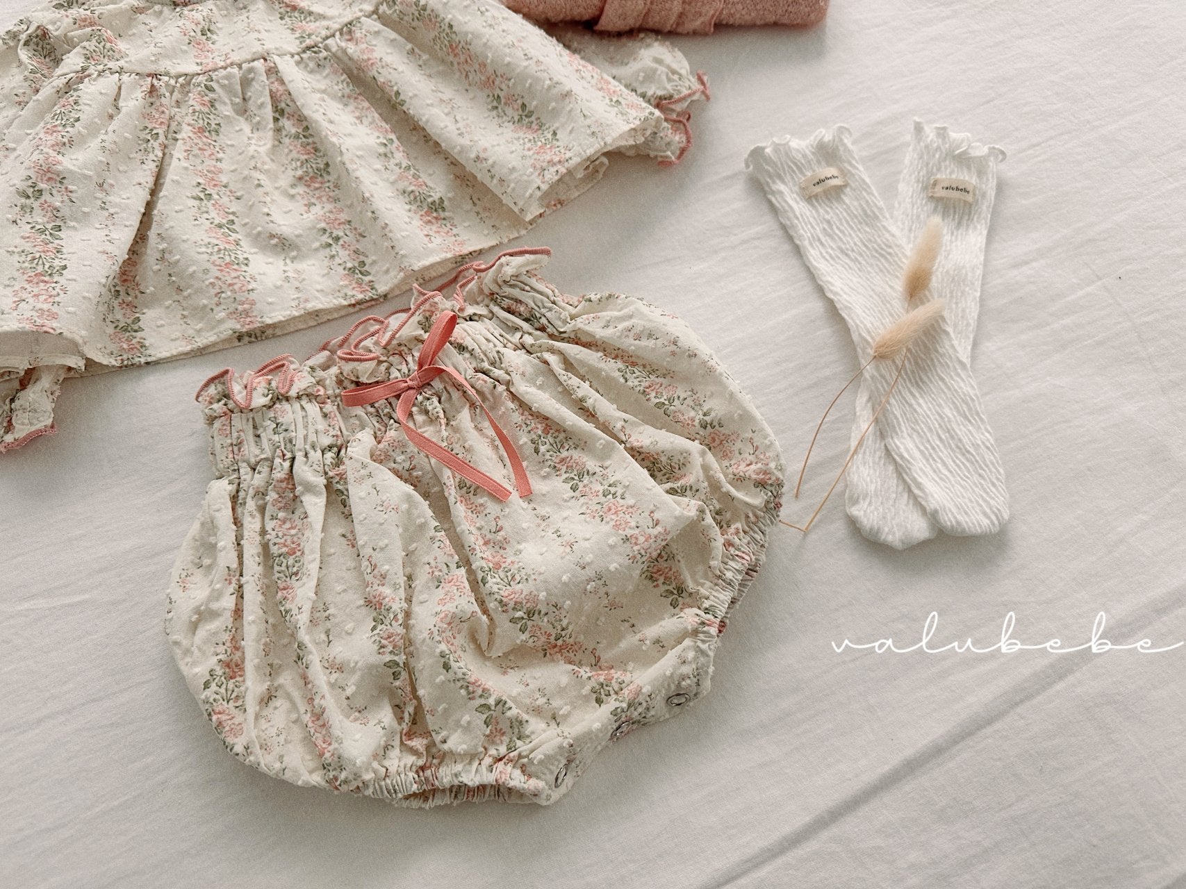 ［valubebe］Bello frill ribbon bloomer (baby)