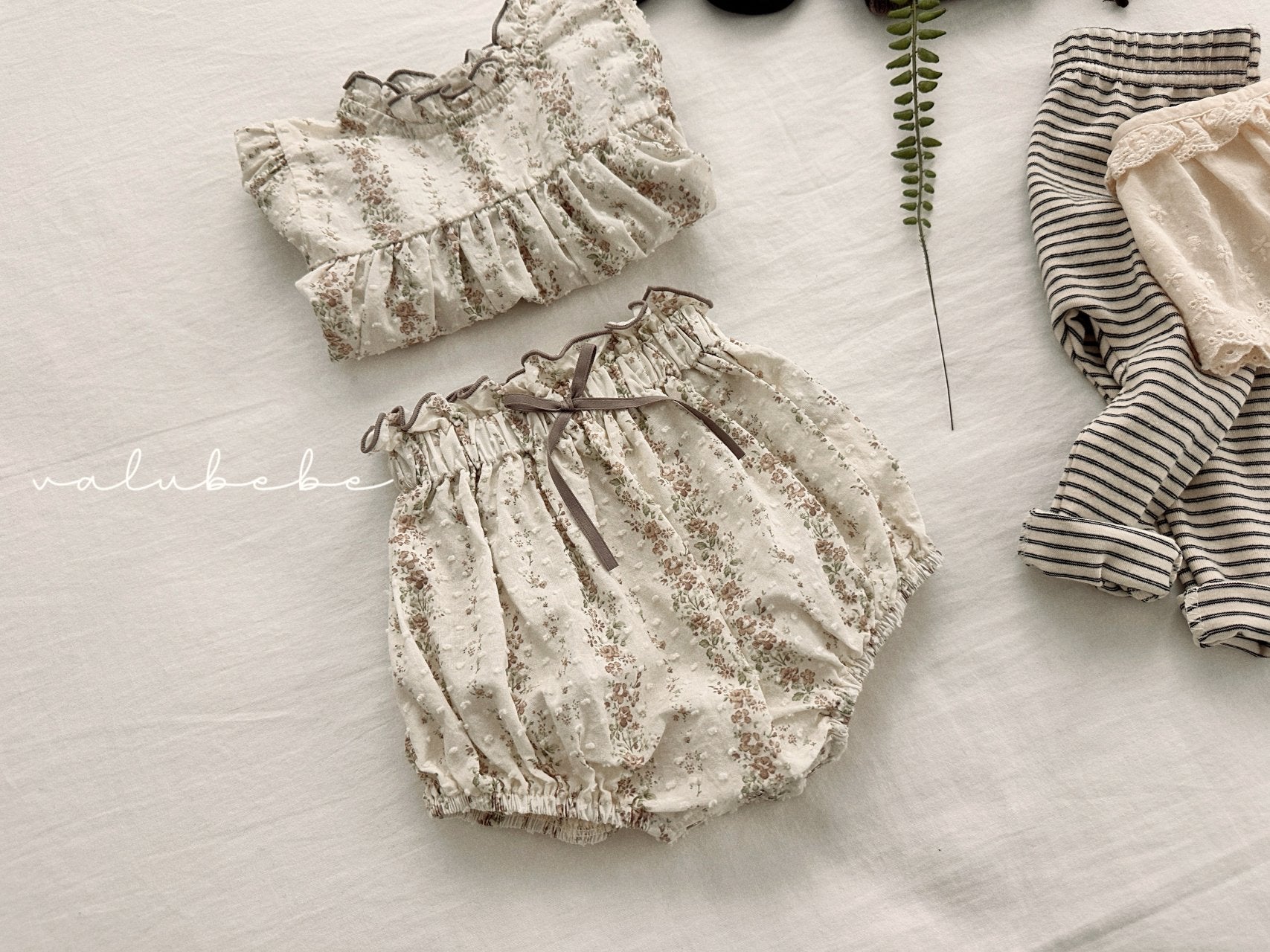 ［valubebe］Bello frill ribbon bloomer (baby)