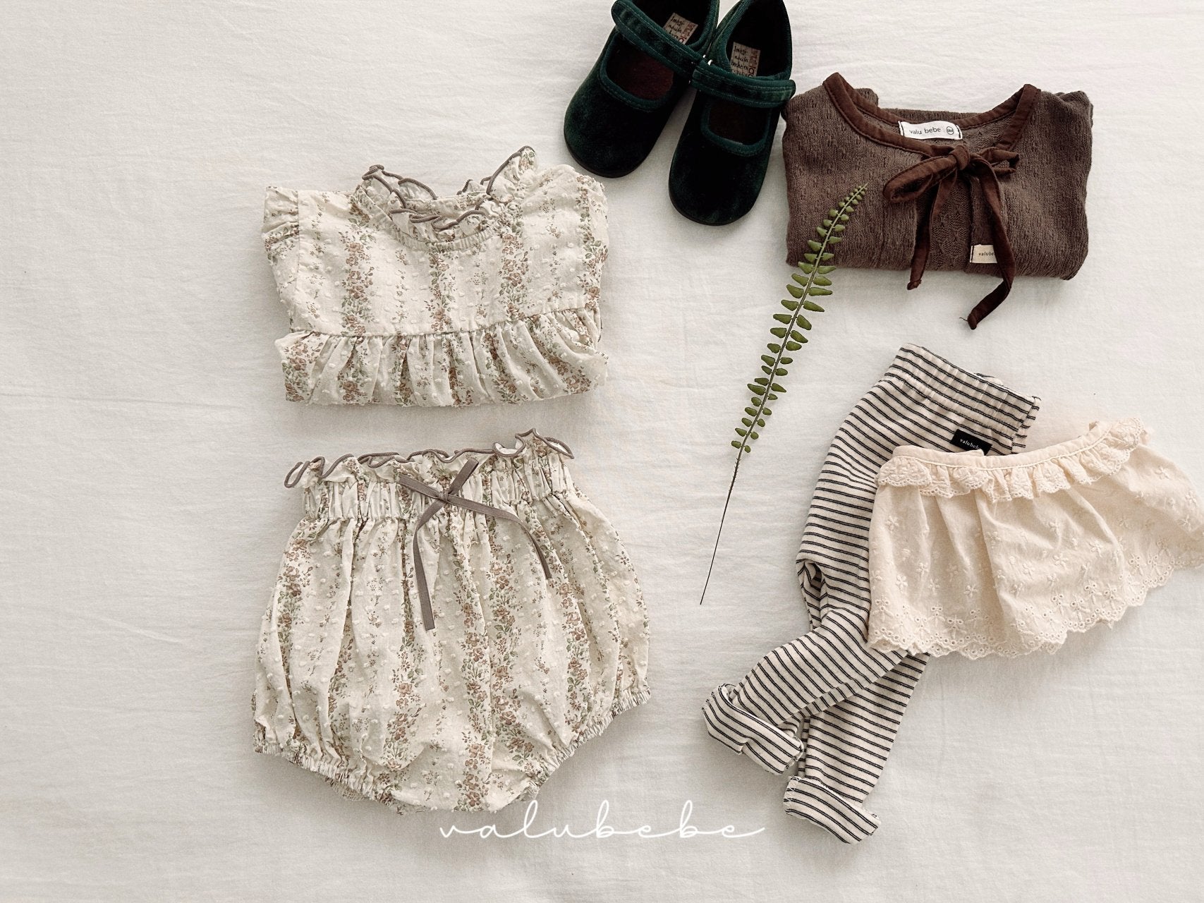 ［valubebe］Bello frill ribbon bloomer (baby)