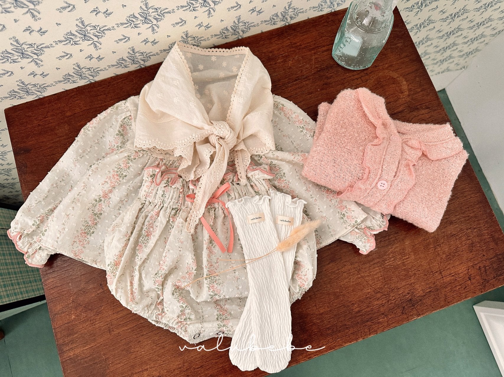 ［valubebe］Bello frill ribbon bloomer (baby)