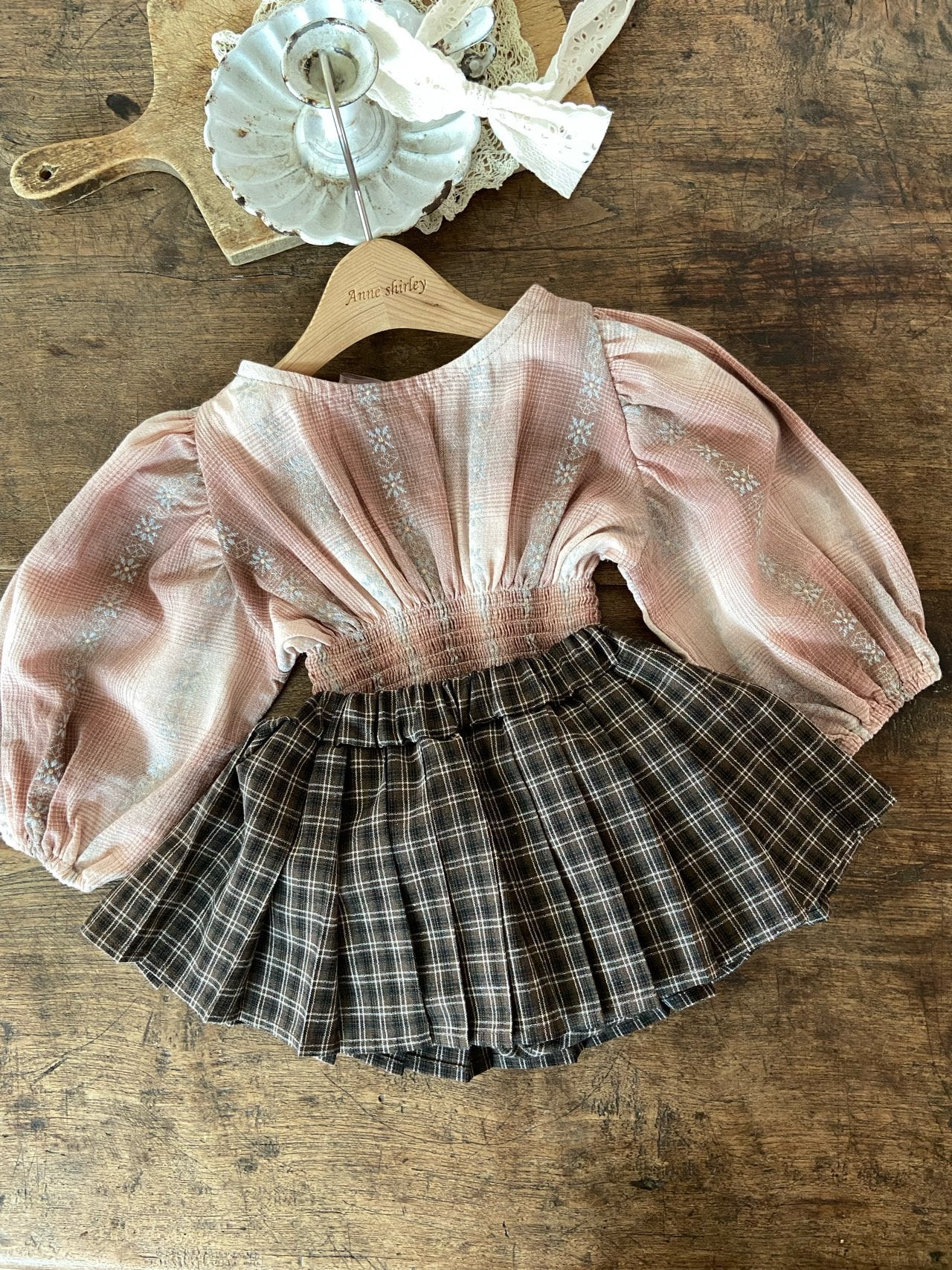 ［Anne shirley］Heize smock blouse