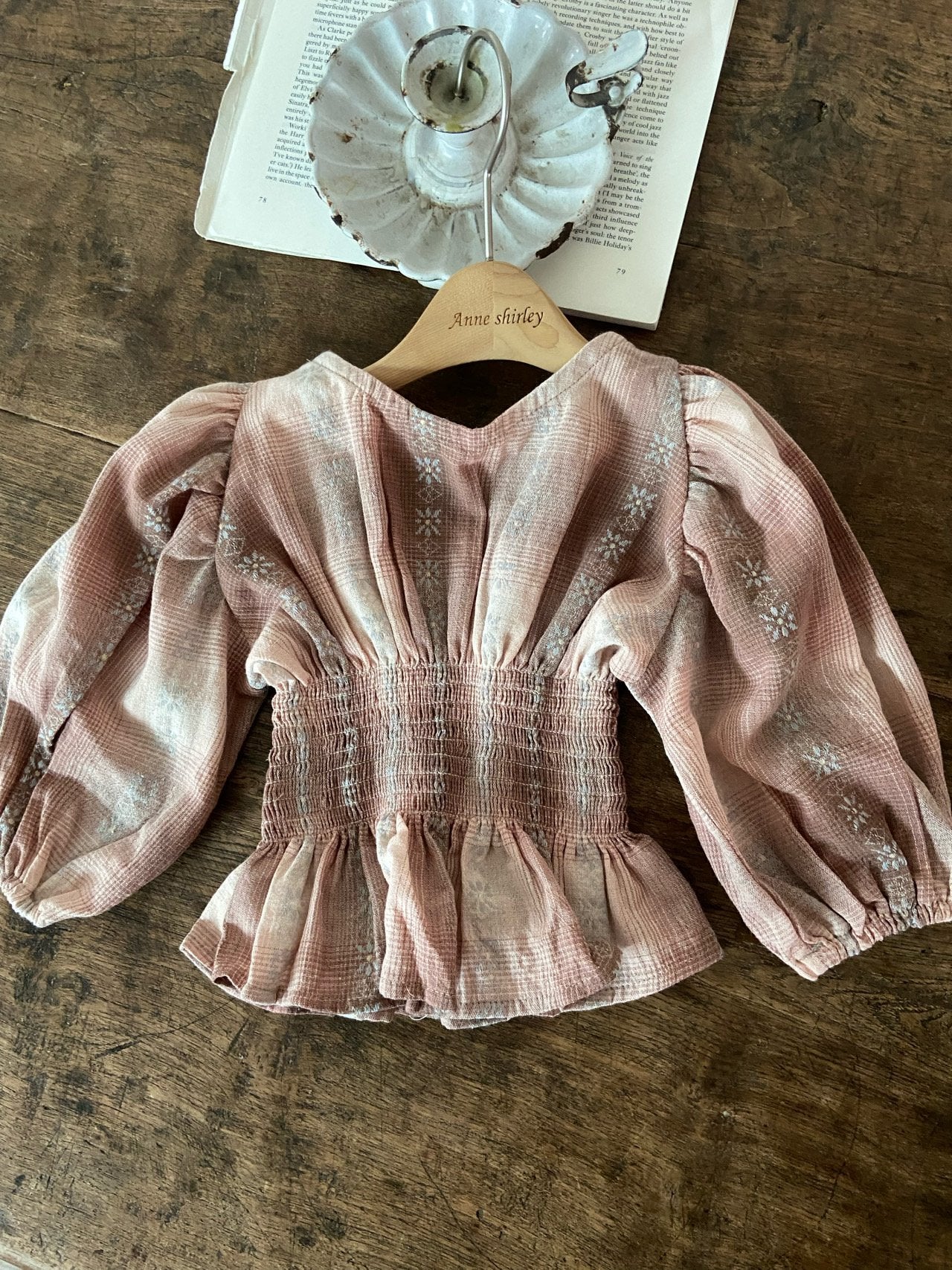 ［Anne shirley］Heize smock blouse