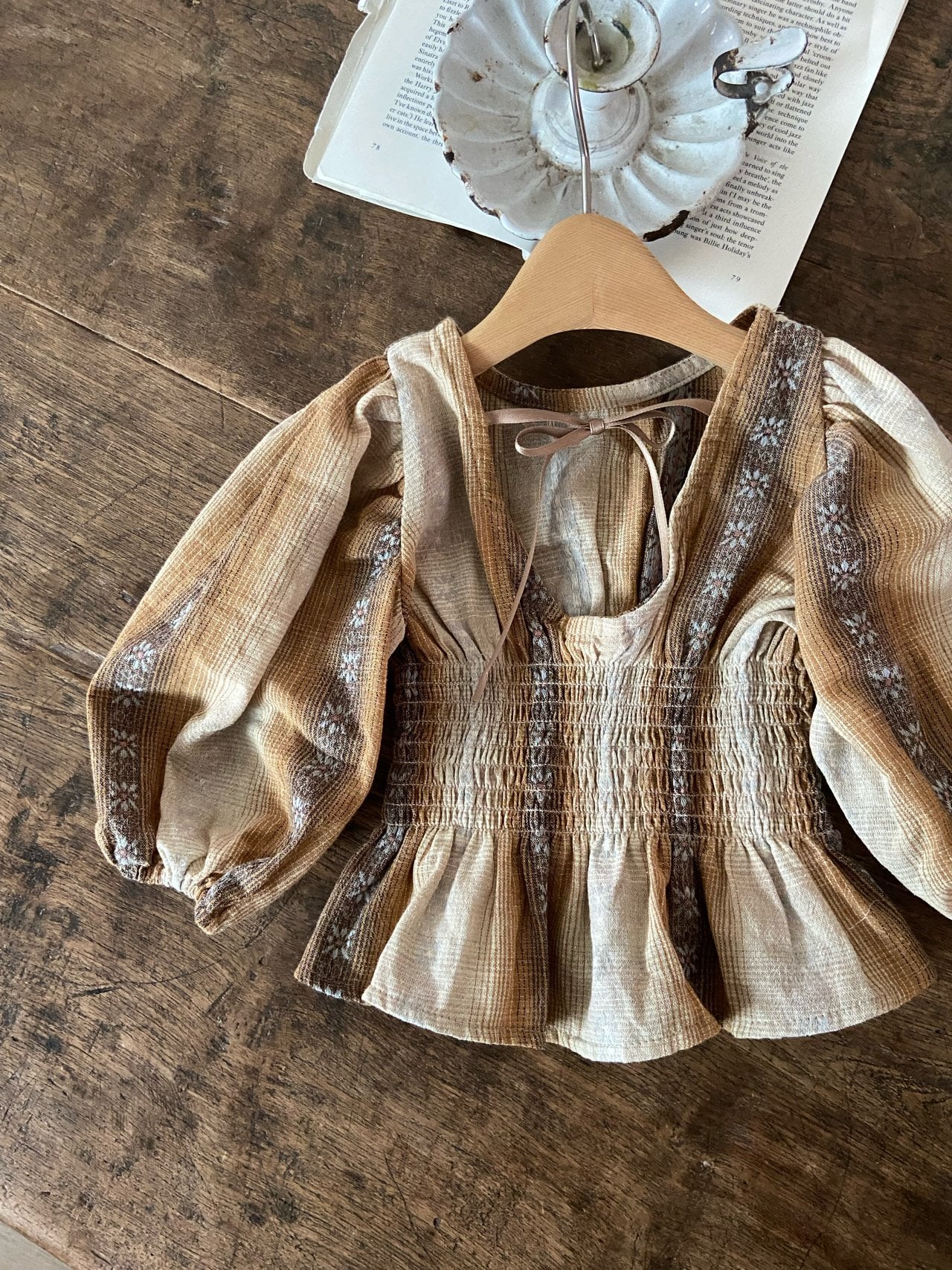 ［Anne shirley］Heize smock blouse
