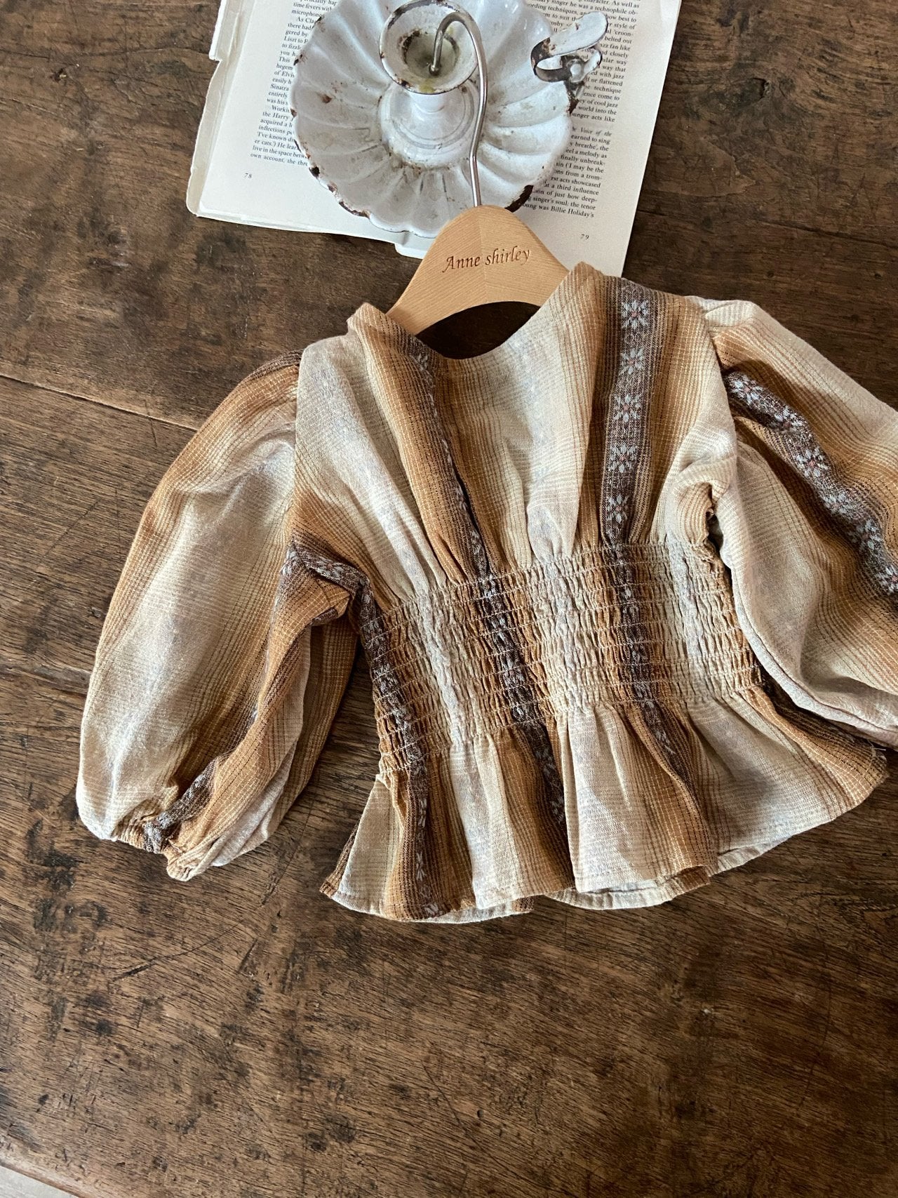 ［Anne shirley］Heize smock blouse