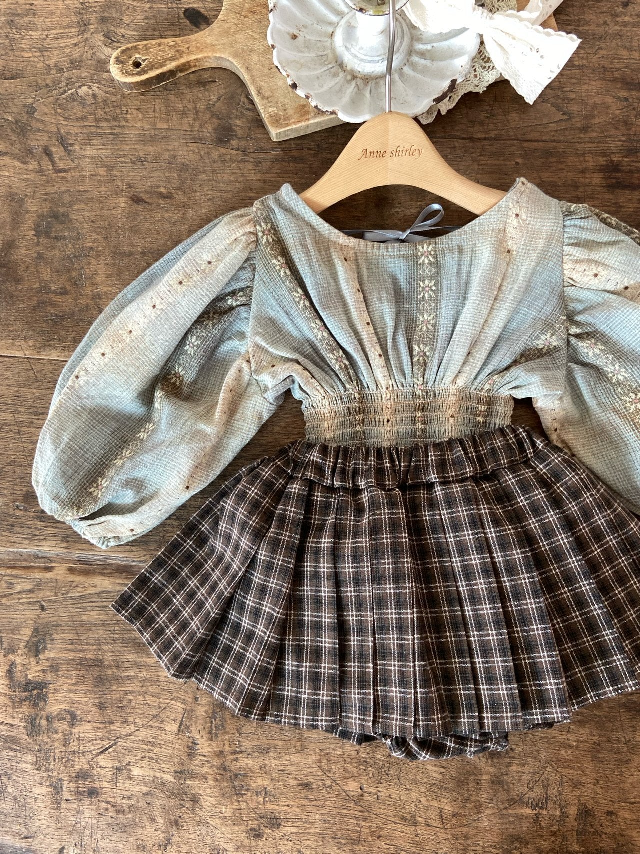 ［Anne shirley］Heize smock blouse