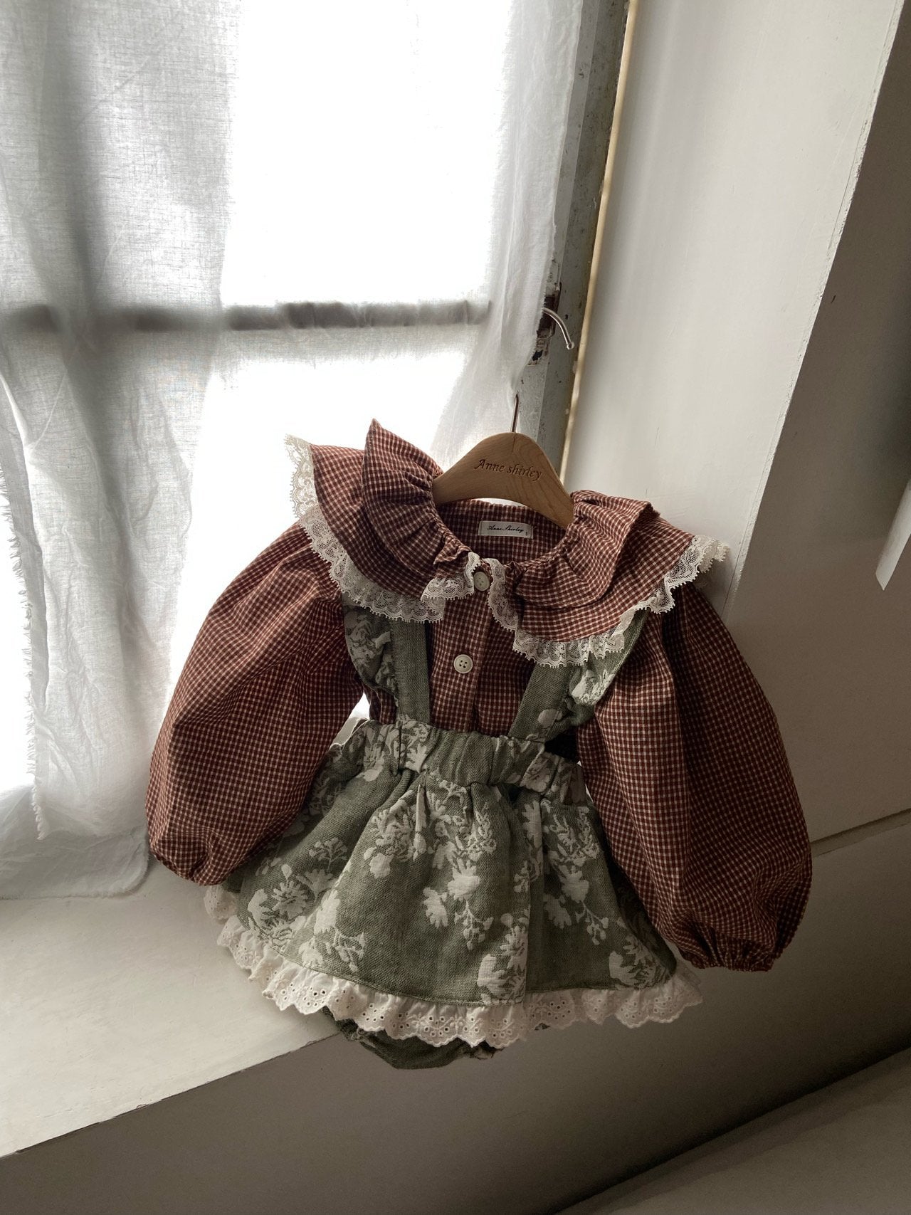 ［Anne shirley］Ollenly frill bloomer skirt