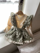 ［Anne shirley］Ollenly frill bloomer skirt