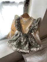［Anne shirley］Ollenly frill bloomer skirt