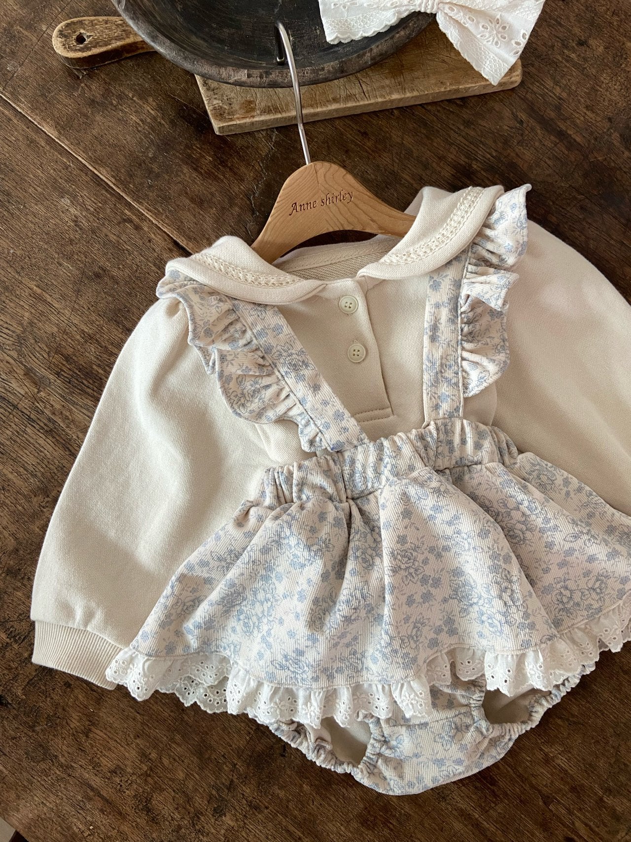 ［Anne shirley］Ollenly frill bloomer skirt