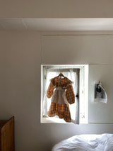［Anne shirley］Leman check one-piece