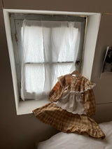 ［Anne shirley］Leman check one-piece