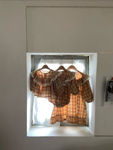 ［Anne shirley］Hiena check rompers