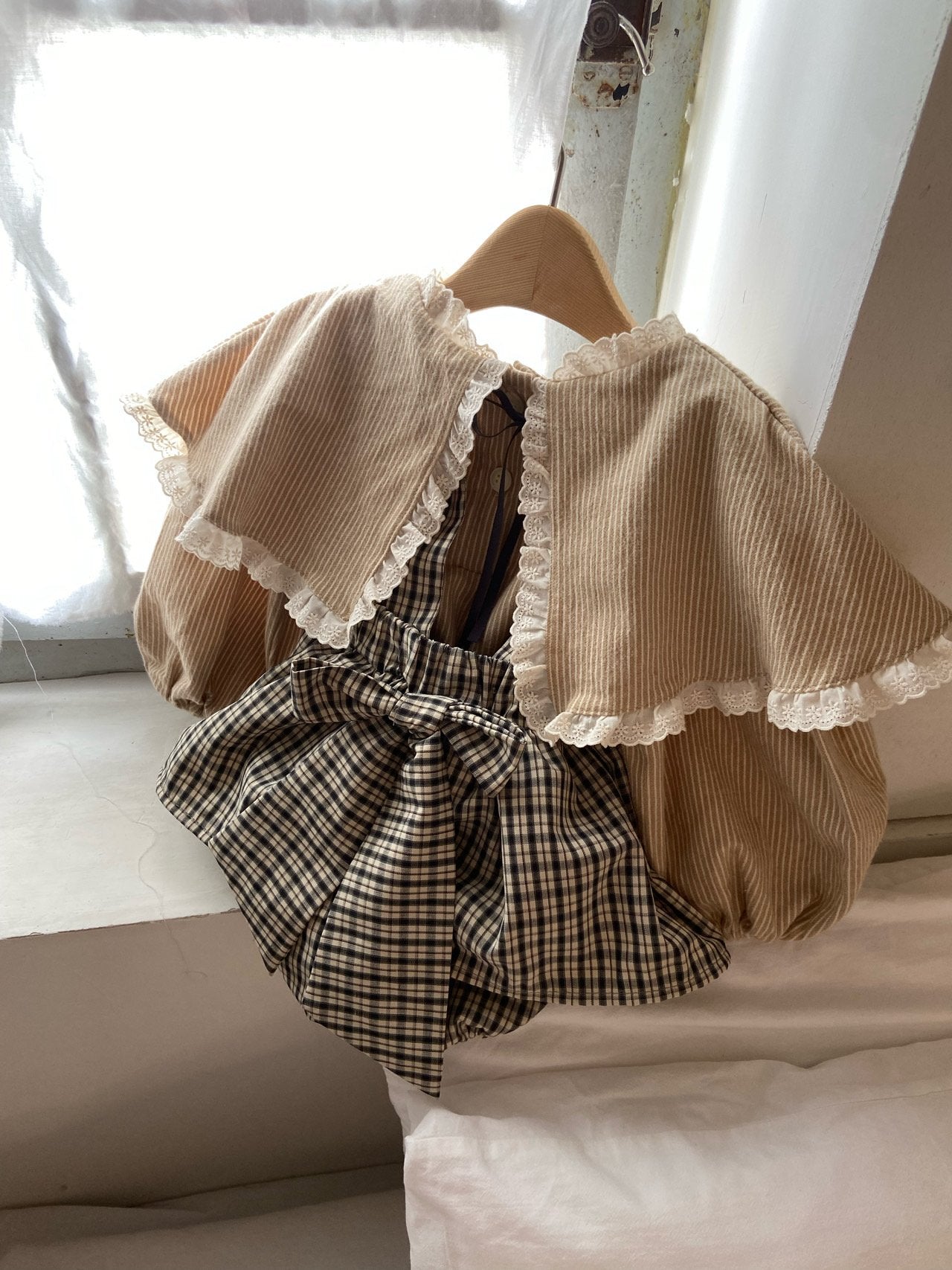 ［Anne shirley］Anne collar rompers