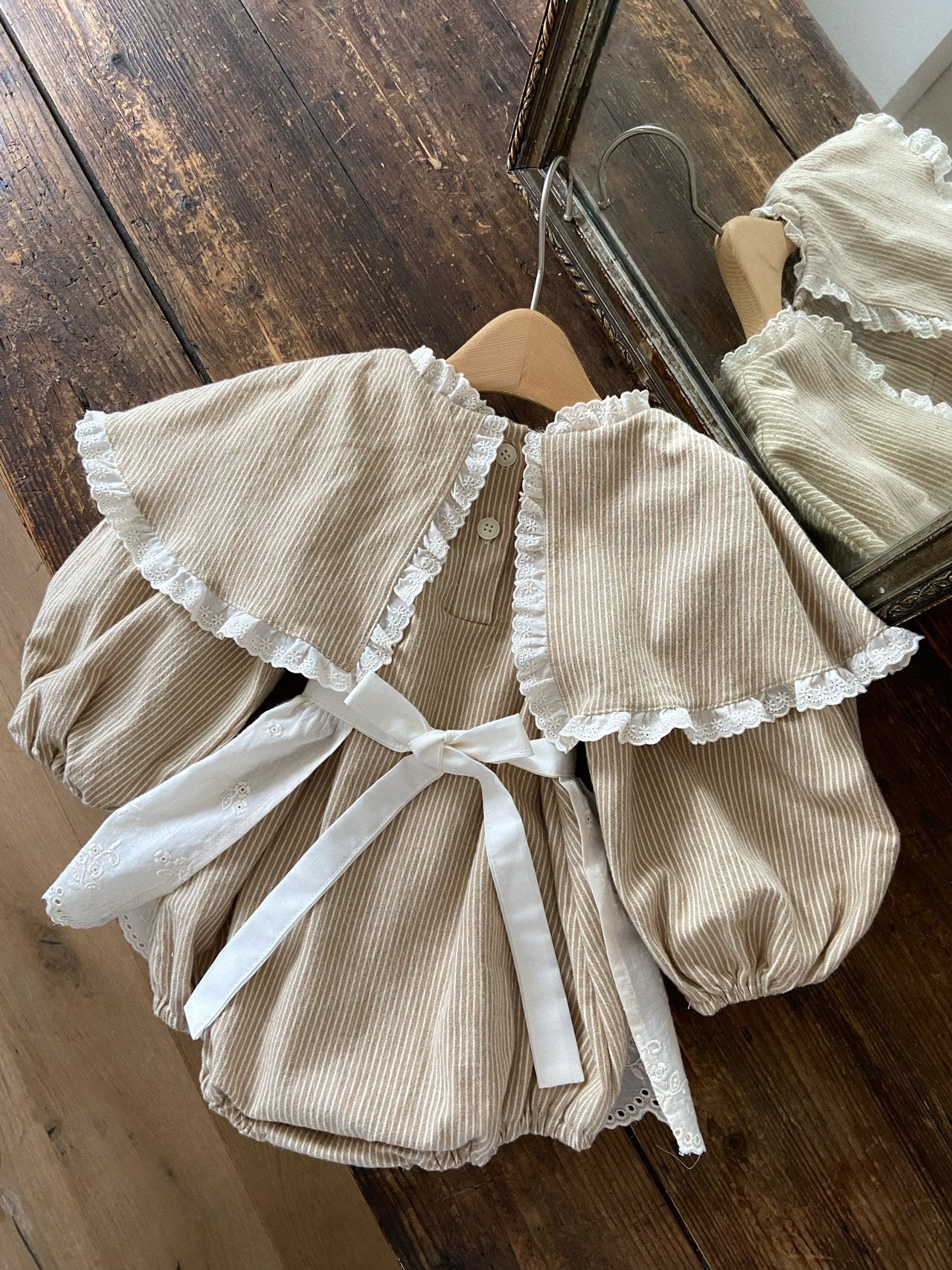 ［Anne shirley］Anne collar rompers