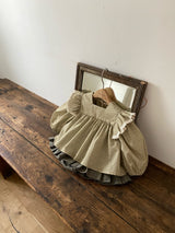 ［Anne shirley］Dot frill blouse & bloomer set
