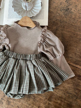 ［Anne shirley］Breeze pleats bloomer skirt