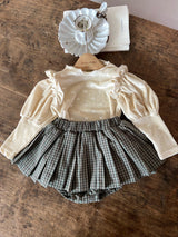 ［Anne shirley］Breeze pleats bloomer skirt