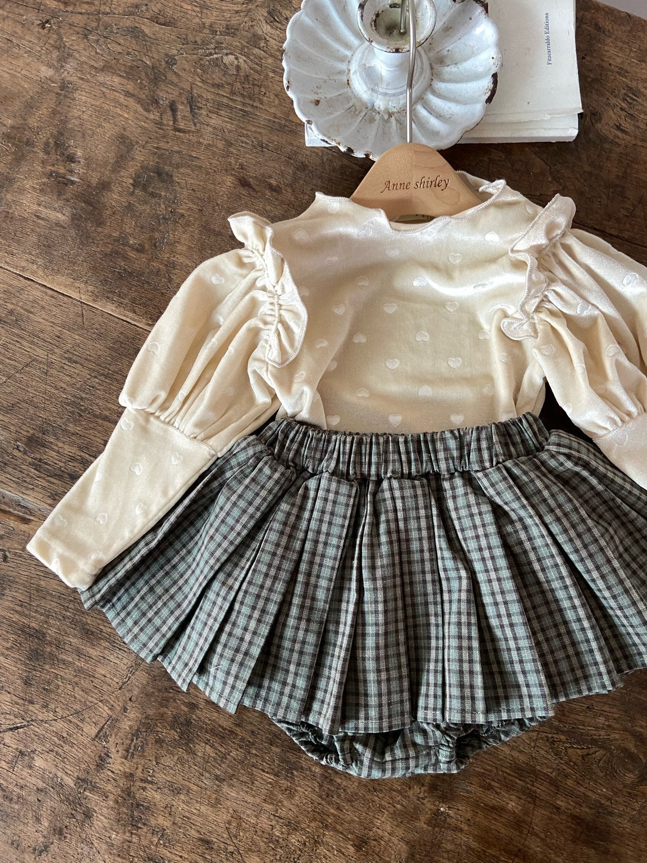 ［Anne shirley］Breeze pleats bloomer skirt