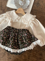 ［Anne shirley］Flower lace bloomer skirt