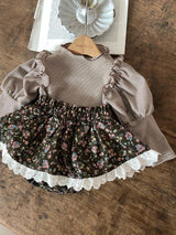 ［Anne shirley］Flower lace bloomer skirt