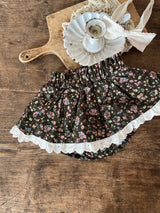 ［Anne shirley］Flower lace bloomer skirt
