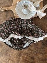 ［Anne shirley］Flower lace bloomer skirt