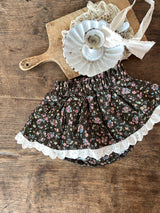 ［Anne shirley］Flower lace bloomer skirt