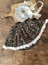 ［Anne shirley］Flower lace bloomer skirt