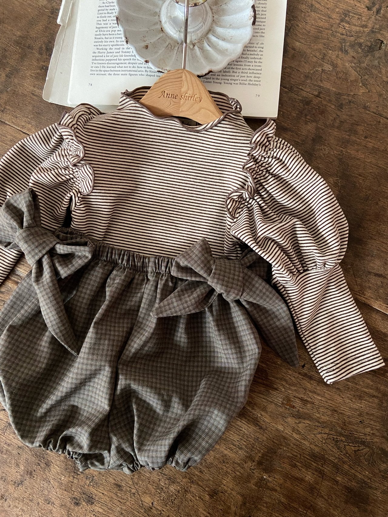 ［Anne shirley］Curly puff tee