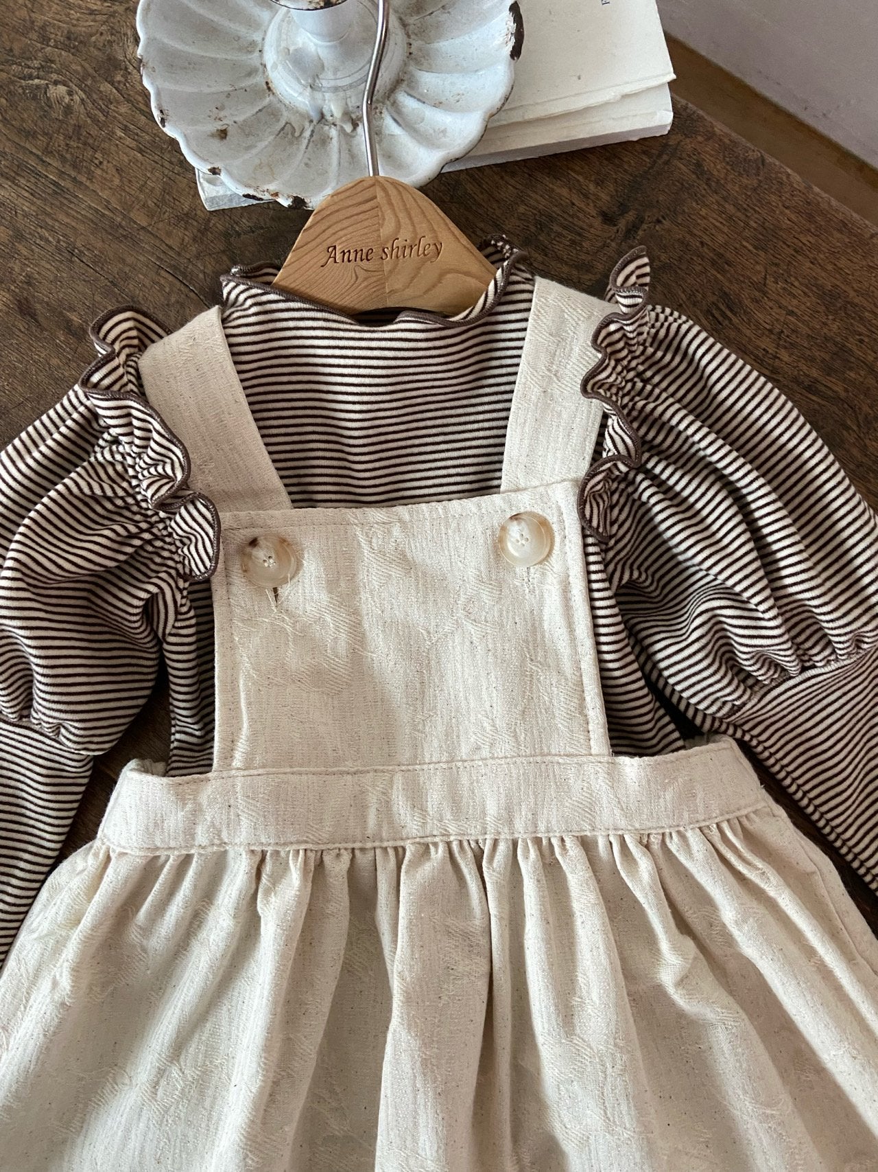 ［Anne shirley］Curly puff tee