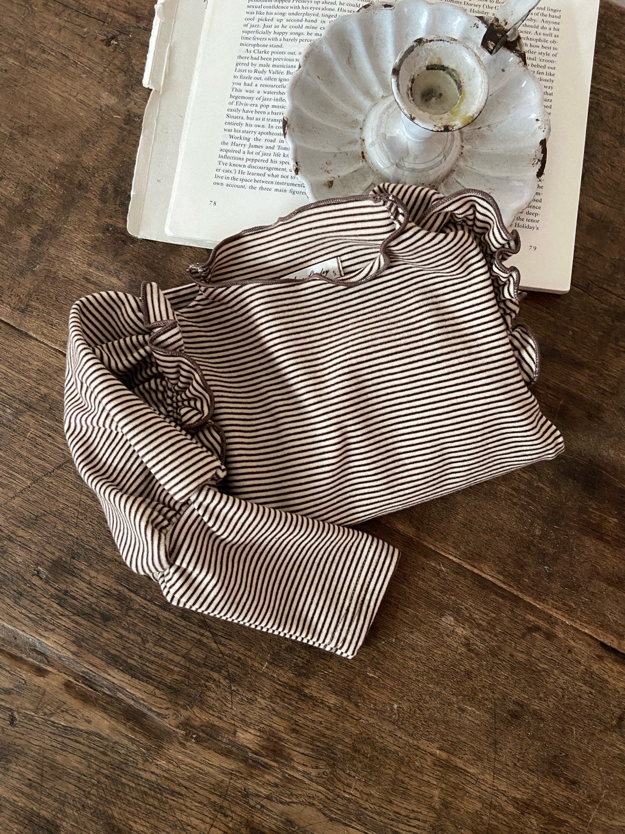 ［Anne shirley］Curly puff tee