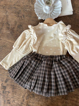 ［Anne shirley］Curly puff tee