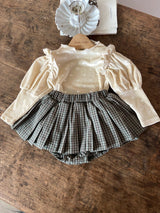 ［Anne shirley］Curly puff tee