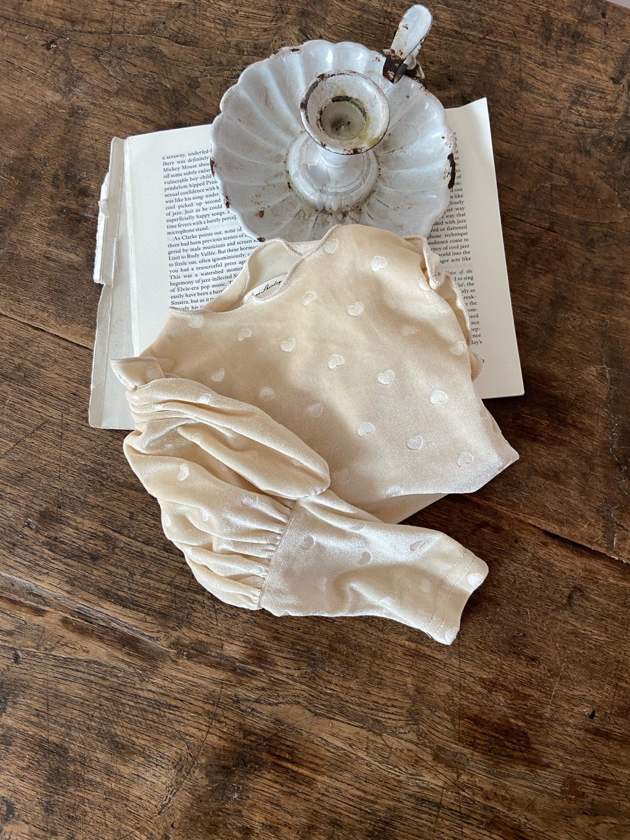 ［Anne shirley］Curly puff tee