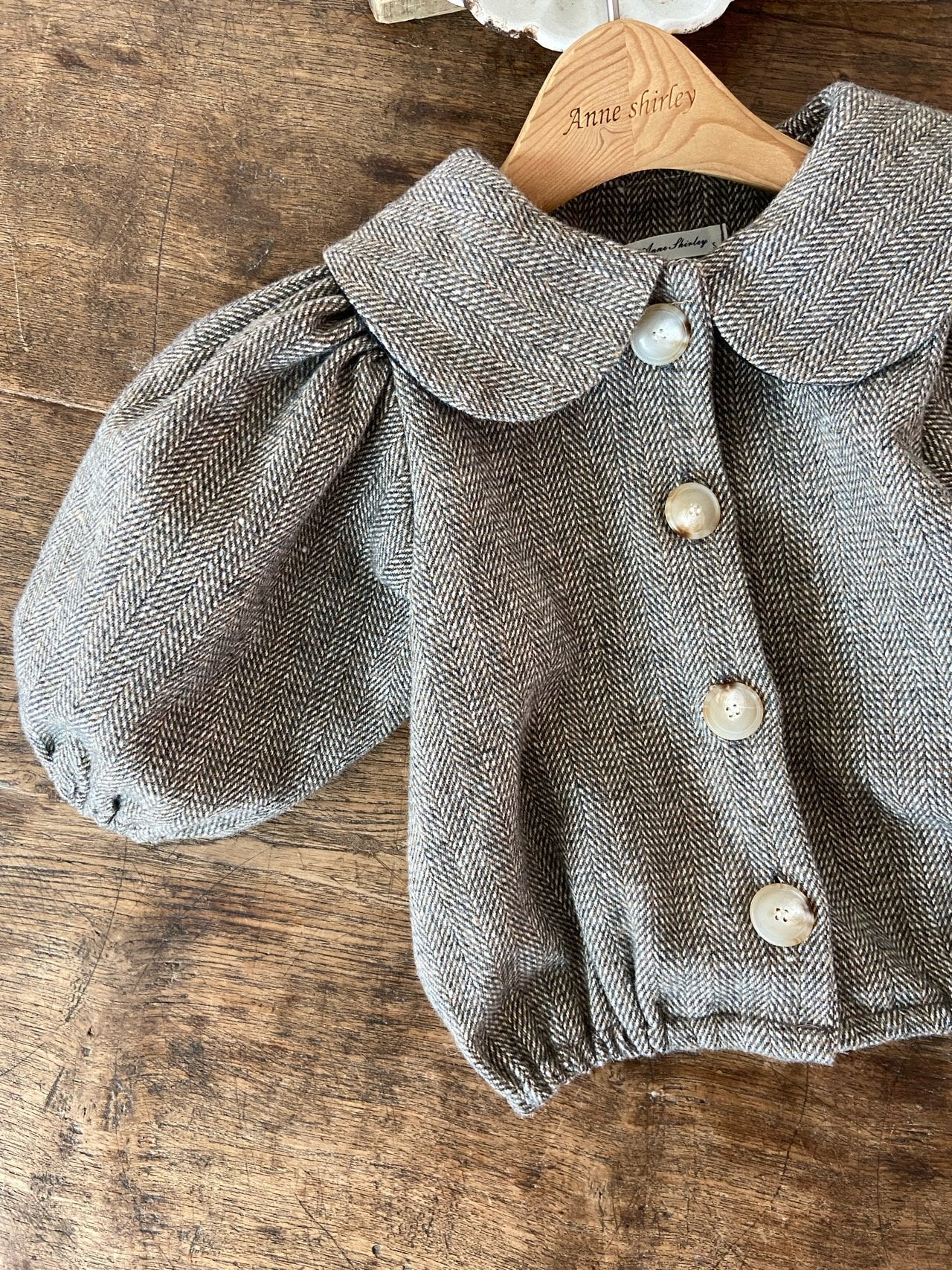 ［Anne shirley］Peanut collar jacket