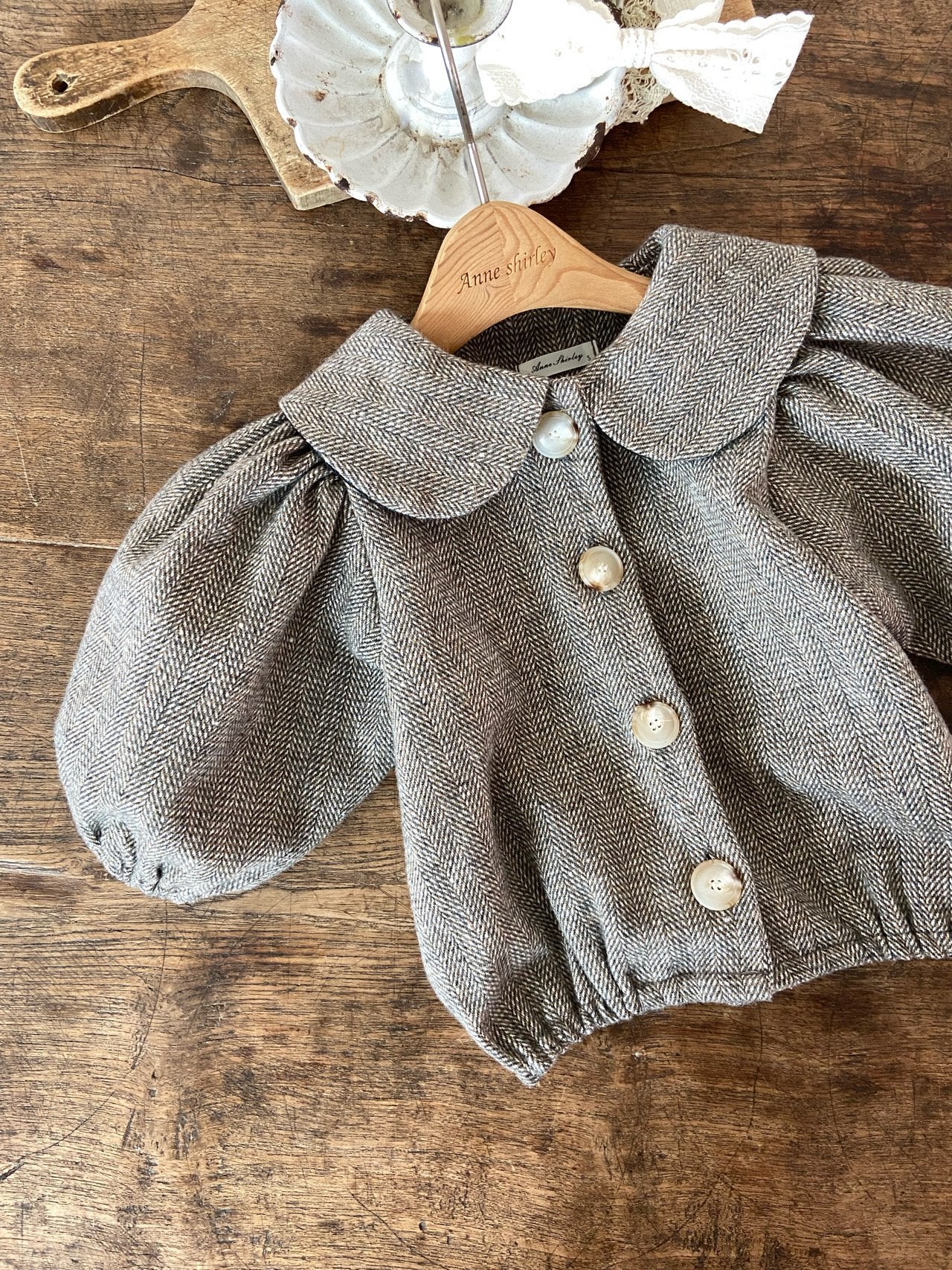 ［Anne shirley］Peanut collar jacket