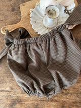 ［Anne shirley］Pistachio check bloomer