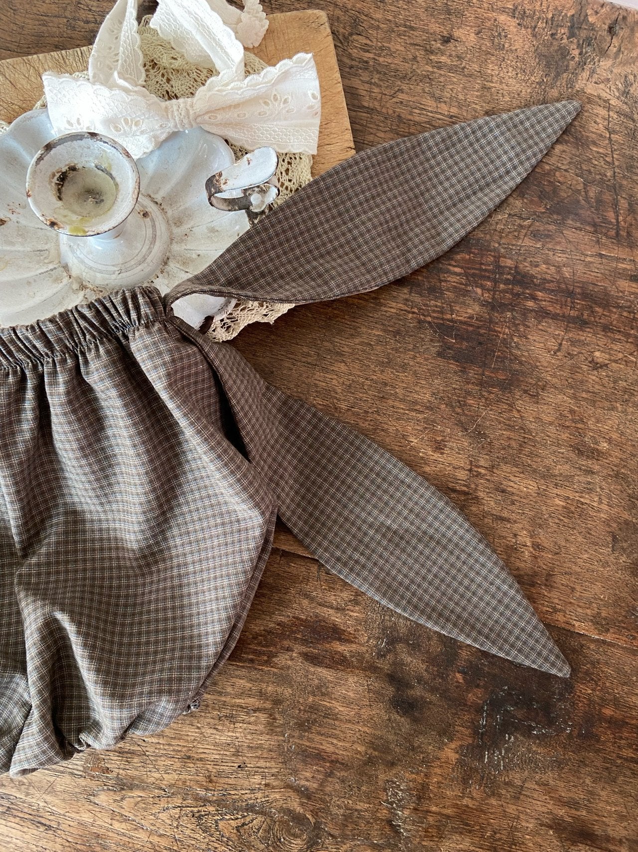 ［Anne shirley］Pistachio check bloomer