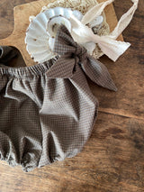 ［Anne shirley］Pistachio check bloomer