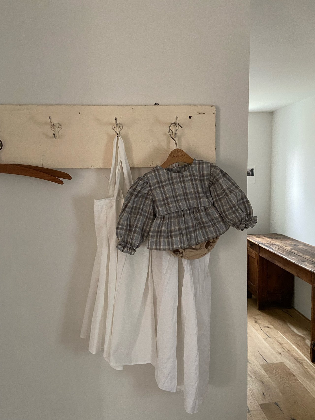 ［Anne shirley］Cocoa check set up